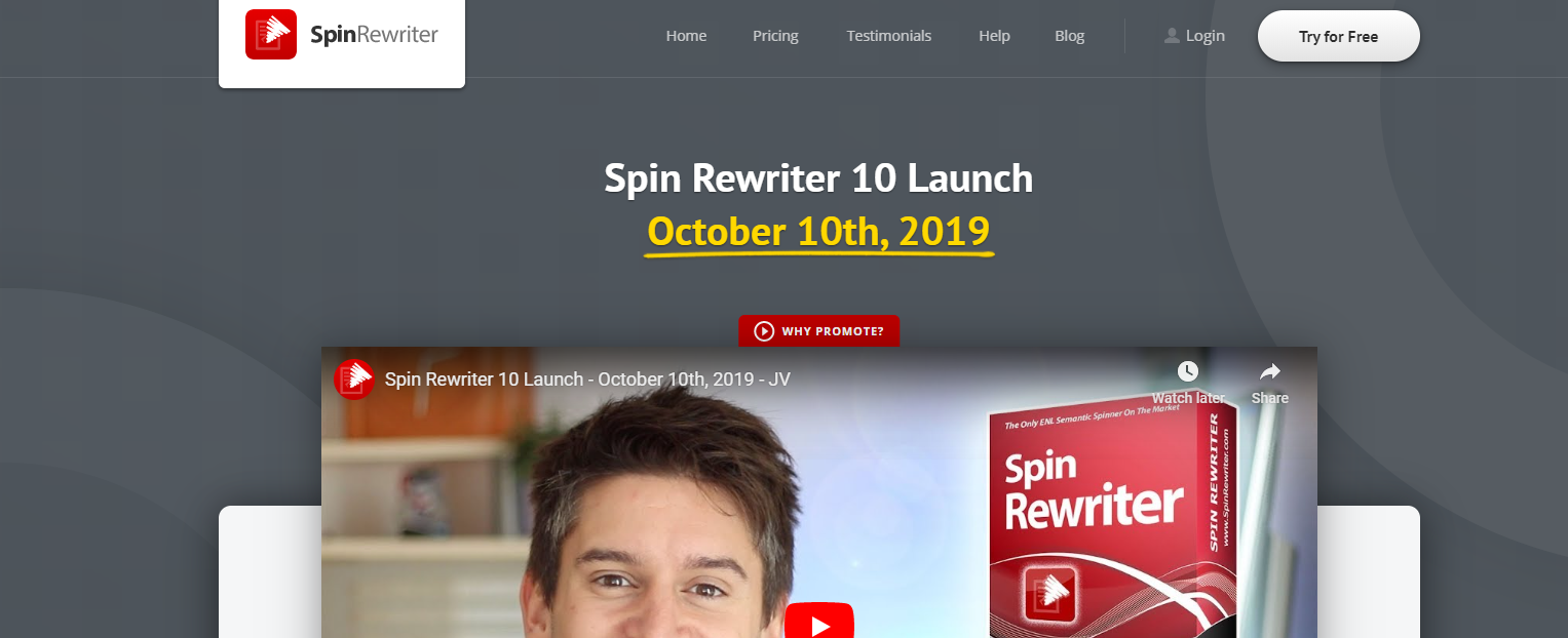 Spin Rewriter Review indiaoncloud.com